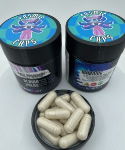 Cosmic Caps Magic Mushroom Capsules – Albino Golden Halo