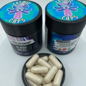 Cosmic Caps Magic Mushroom Capsules – Albino Golden Halo