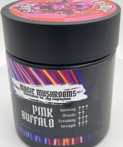 Cosmic Caps Shroom Capsules – Pink Buffalo front-view image